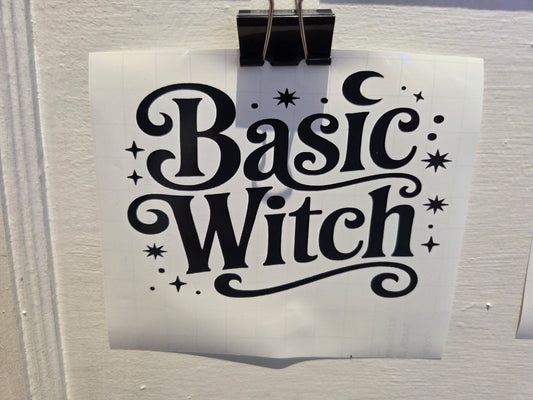 Vinyl Witch Decal