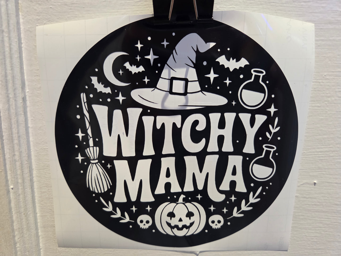 Vinyl Decal - Witchy Mama