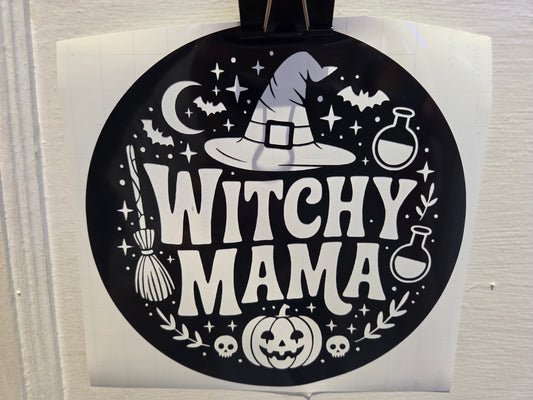 Vinyl Decal - Witchy Mama