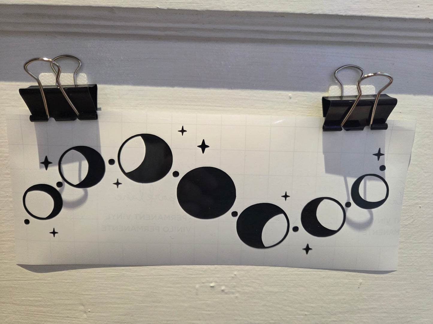 Vinyl Moon Phase Decal