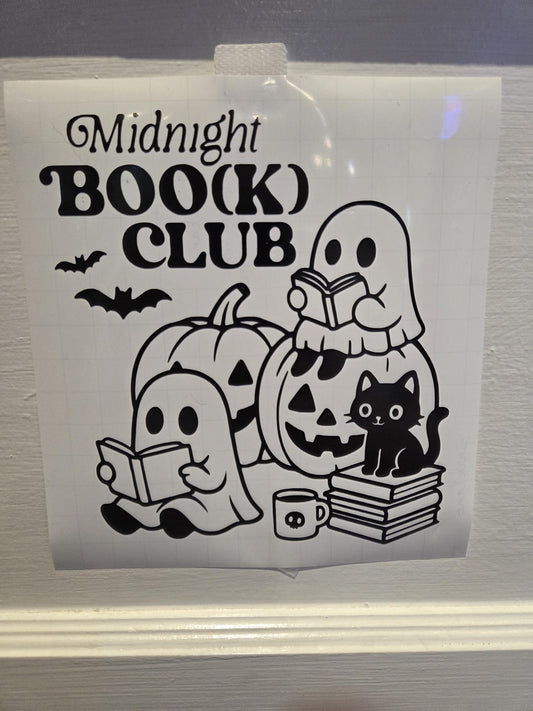 Ghost Vinyl Decal - Midnight Book Club