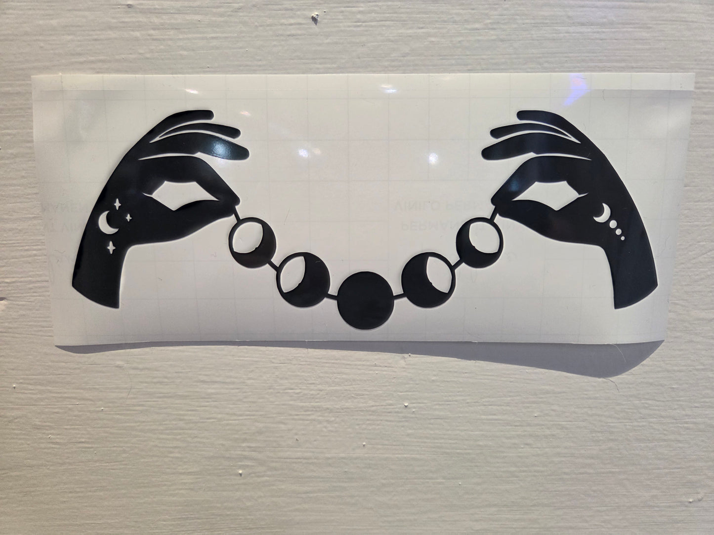 Vinyl Moon Phase Decal