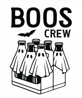Ghost Vinyl Decal - Boos Crew