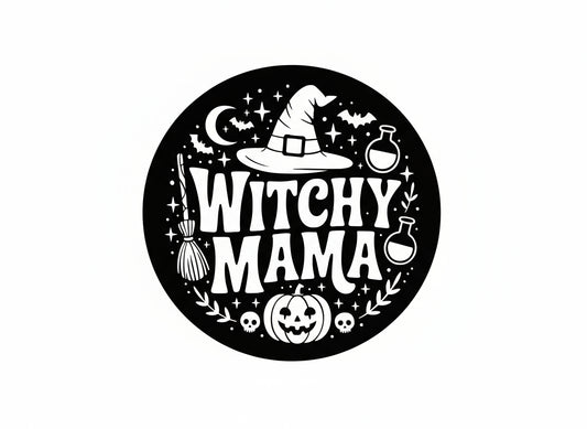 Vinyl Decal - Witchy Mama