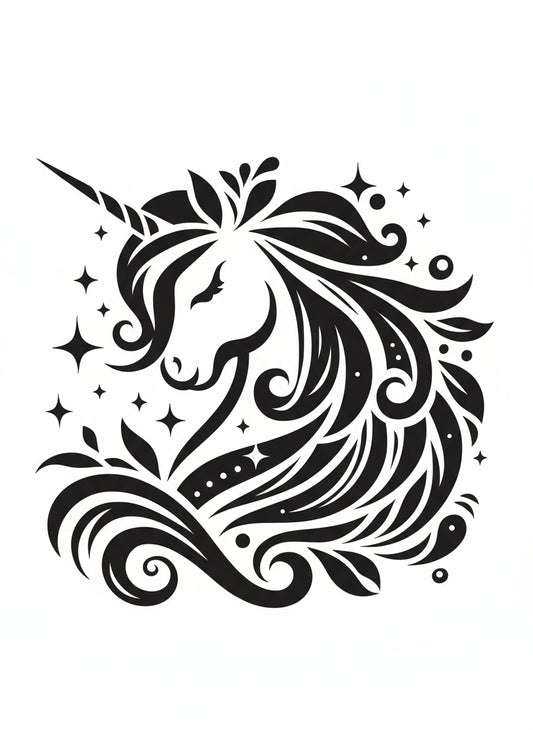 Unicorn Vinyl Decal