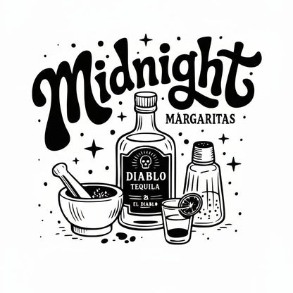 Witch Vinyl Decal - Midnight Margaritas