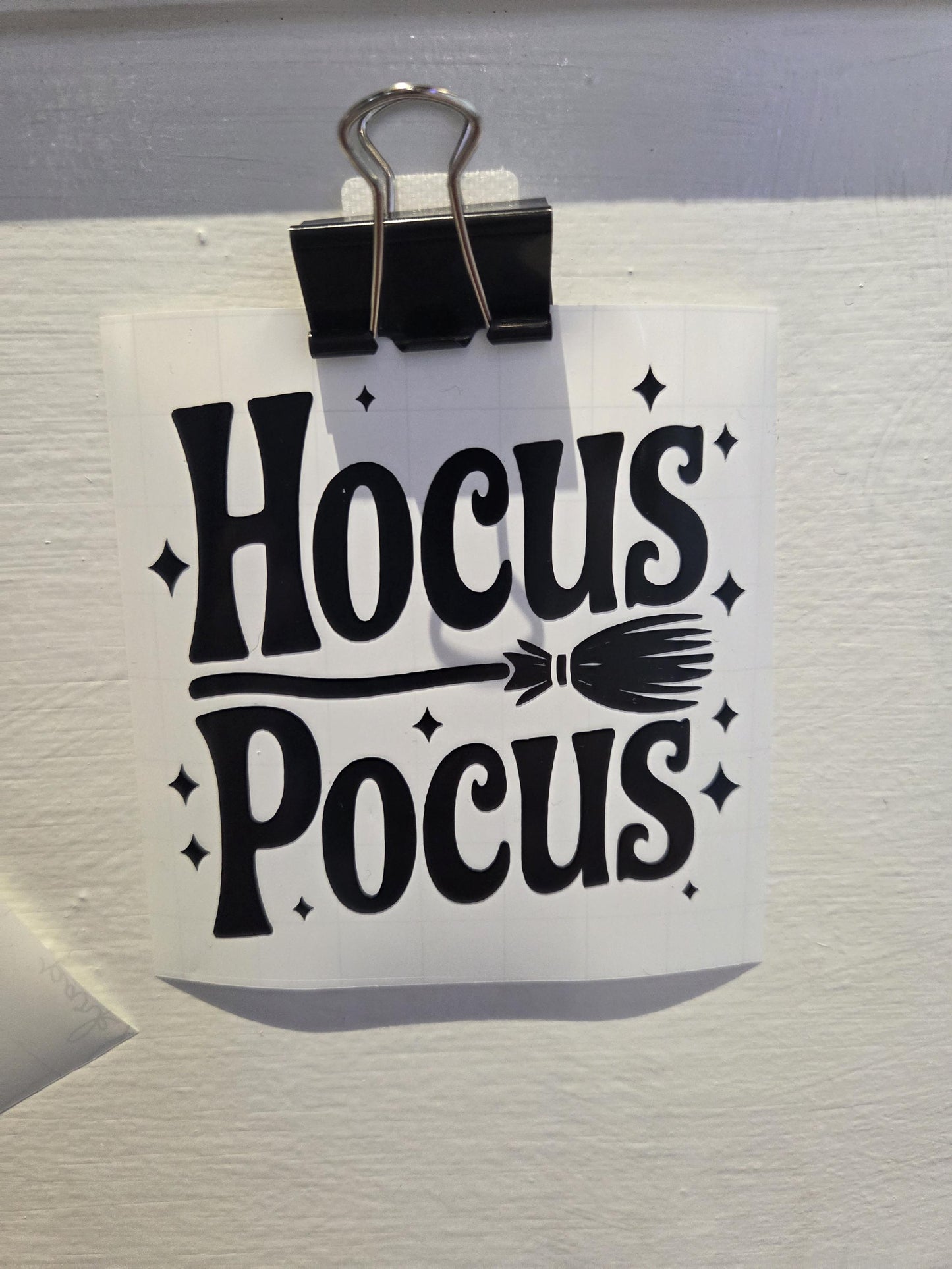 Vinyl Witch Decal - Hocus Pocus
