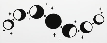 Vinyl Moon Phase Decal