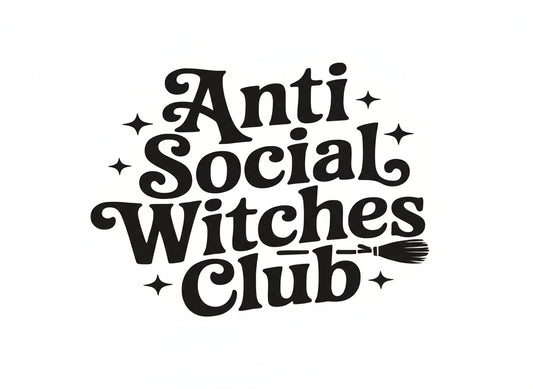 Vinyl Witch Decal - Anti-social Witches Club