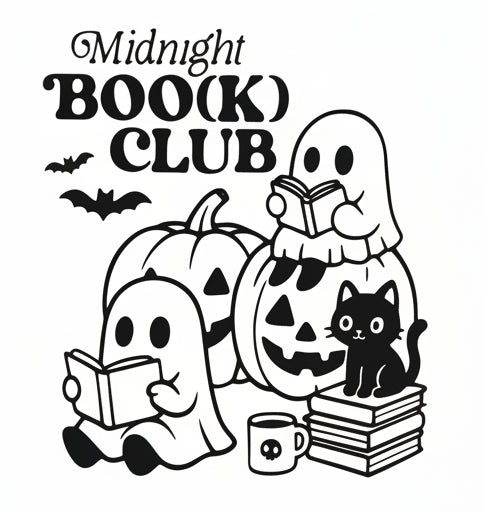 Ghost Vinyl Decal - Midnight Book Club