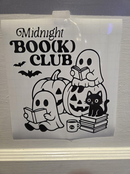 Ghost Vinyl Decal - Midnight Book Club